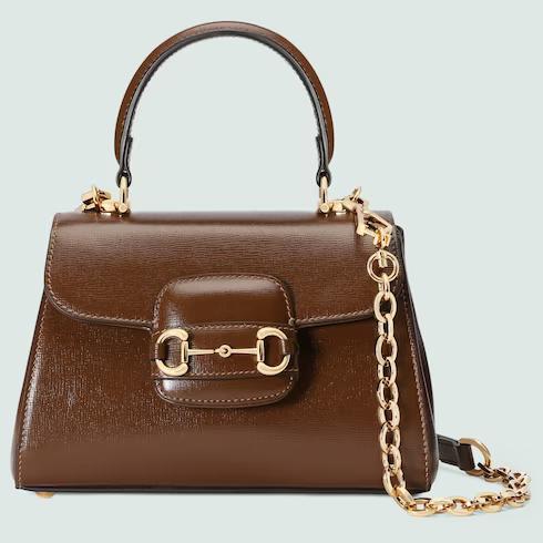 Túi Gucci Horsebit 1955 Mini Bag Nữ Màu Nâu