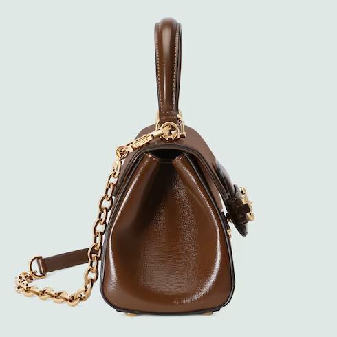 Túi Gucci Horsebit 1955 Mini Bag Nữ Màu Nâu