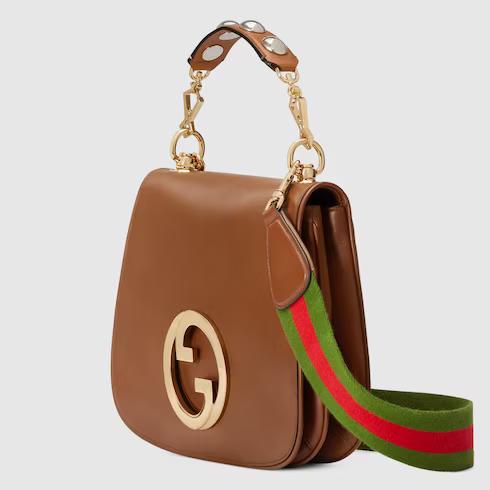 Túi Gucci Blondie Medium Top Handle Bag Nữ Màu Nâu