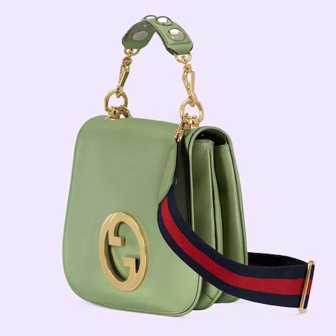 Túi Gucci Blondie Medium Top Handle Bag Nữ Màu Xanh Lá Cây