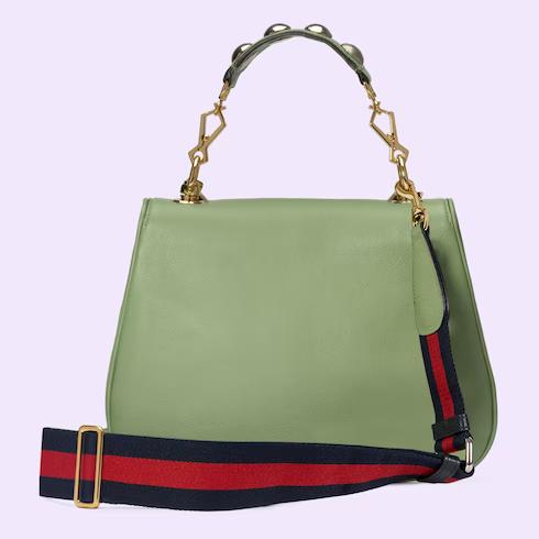 Túi Gucci Blondie Medium Top Handle Bag Nữ Màu Xanh Lá Cây