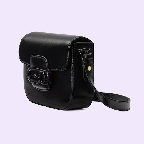 Túi Gucci Horsebit 1955 Small Shoulder Bag Nữ Màu Đen