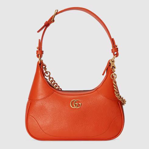 Túi Gucci Aphrodite Small Shoulder Bag Nữ Màu Cam Vuông