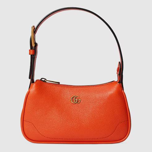 Túi Gucci Aphrodite Mini Shoulder Bag Nữ Màu Cam Vuông