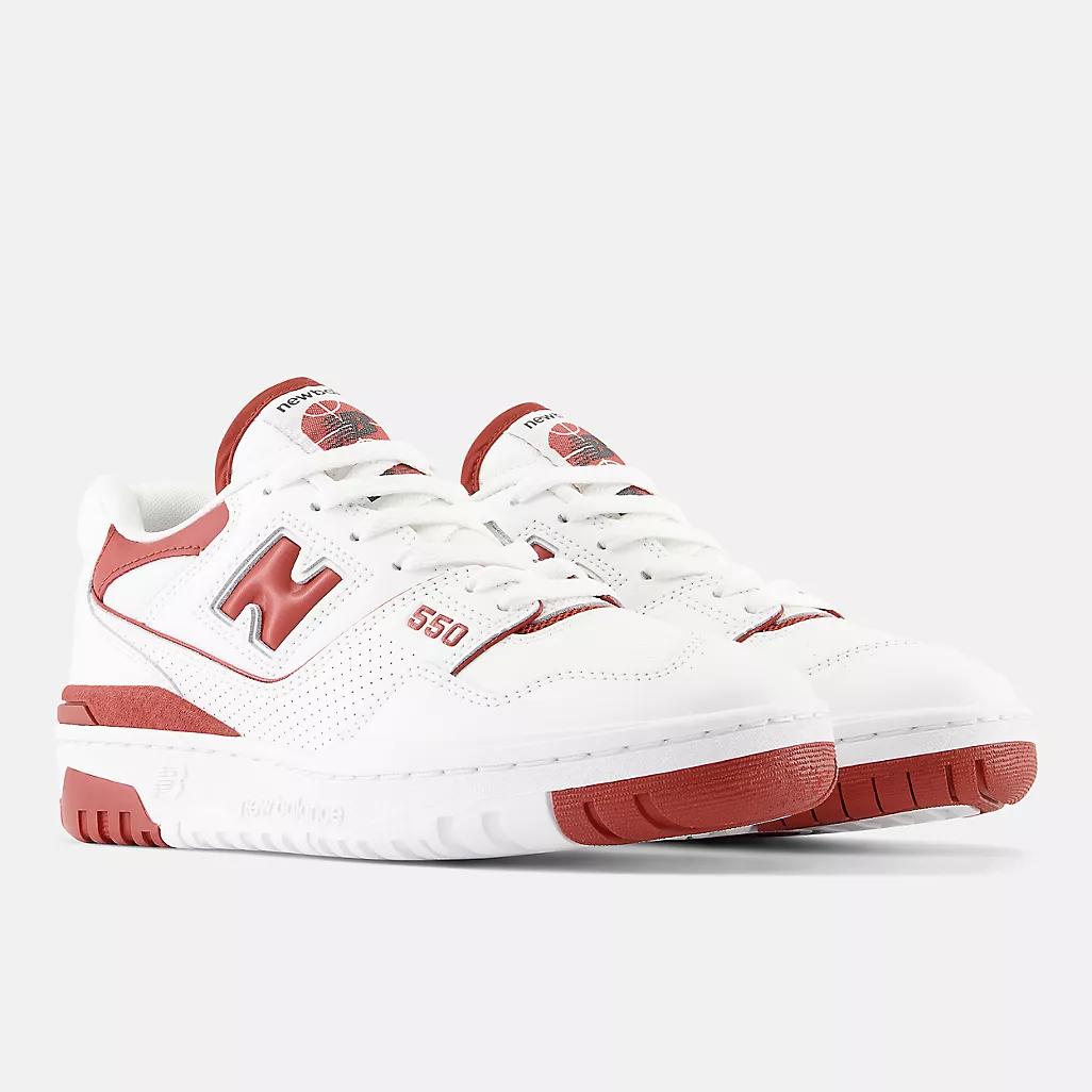 Giày New Balance 550 Nữ Màu Trắng Đỏ