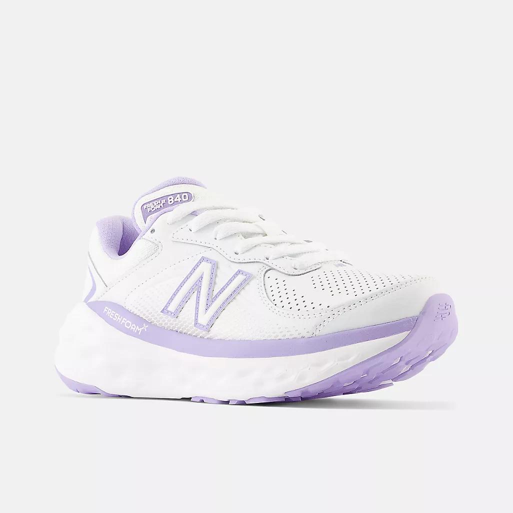 Giày New Balance Fresh Foam X 840F Nữ Màu Trắng Tím