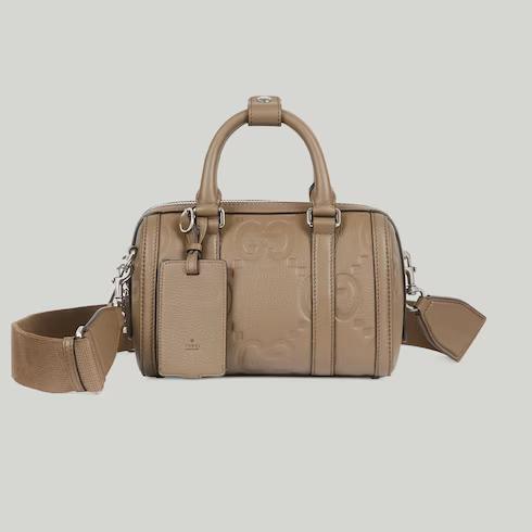 Túi Gucci Jumbo Gg Mini Duffle Bag Nữ Màu Nâu