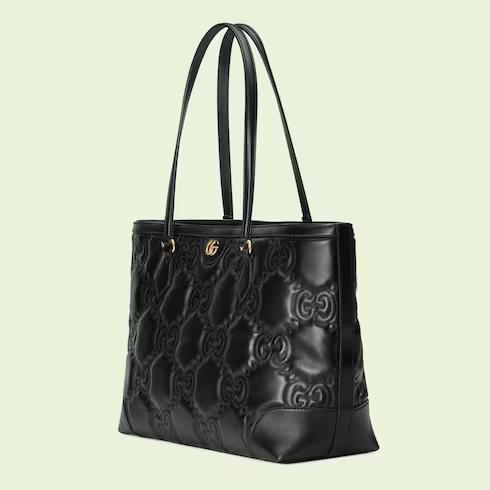 Túi Gucci GG Matelassé Medium Tote Nữ Màu Đen