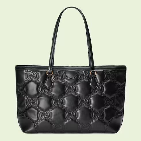 Túi Gucci GG Matelassé Medium Tote Nữ Màu Đen