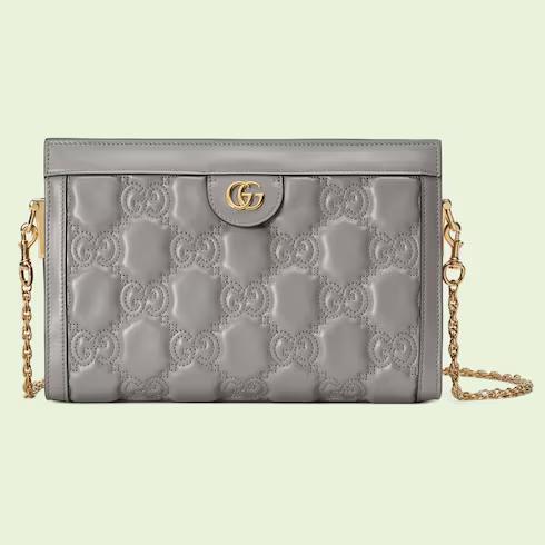 Túi Gucci GG Matelassé Small Bag Nữ Màu Xám