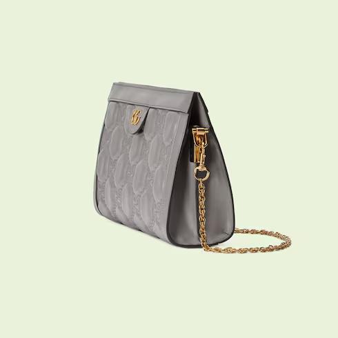 Túi Gucci GG Matelassé Small Bag Nữ Màu Xám