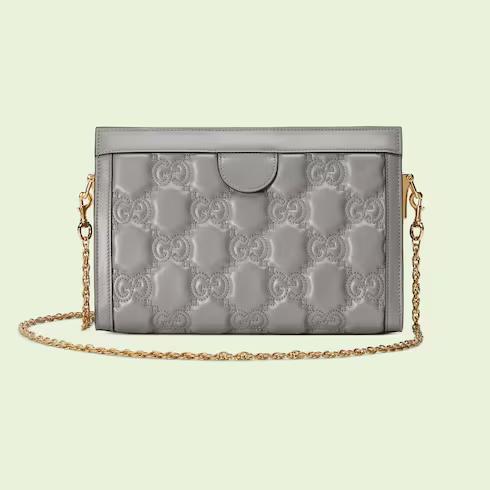 Túi Gucci GG Matelassé Small Bag Nữ Màu Xám