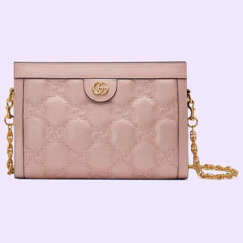 Túi Gucci GG Matelassé Small Bag Nữ Màu Hồng Phấn