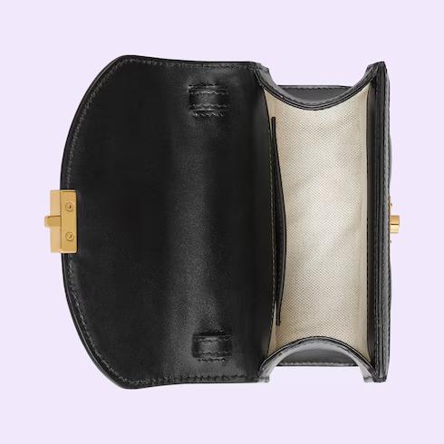 Túi Gucci GG Matelassé Small Top Handle Bag Nữ Màu Đen