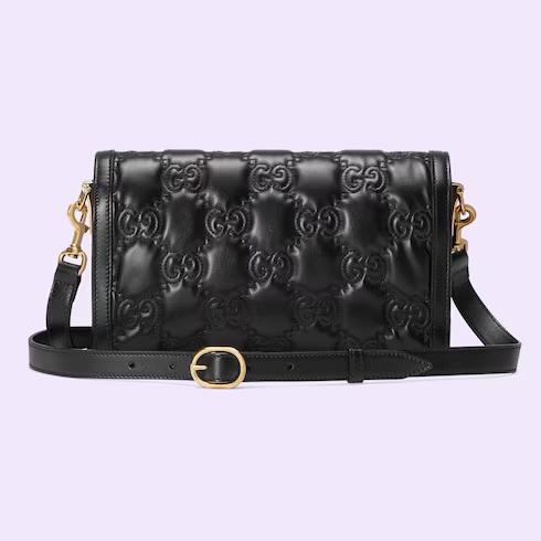 Túi Gucci GG Matelassé Small Bag Nữ Màu Đen