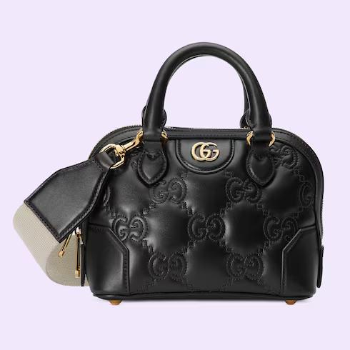 Túi Gucci GG Matelassé Handbag Nữ Màu Đen Vuông