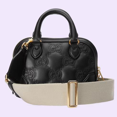 Túi Gucci GG Matelassé Handbag Nữ Màu Đen Vuông