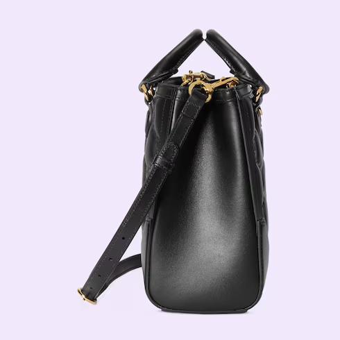 Túi Gucci GG Matelassé Mini Top Handle Bag Nữ Màu Đen
