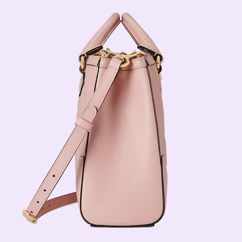 Túi Gucci GG Matelassé Mini Top Handle Bag Nữ Màu Hồng