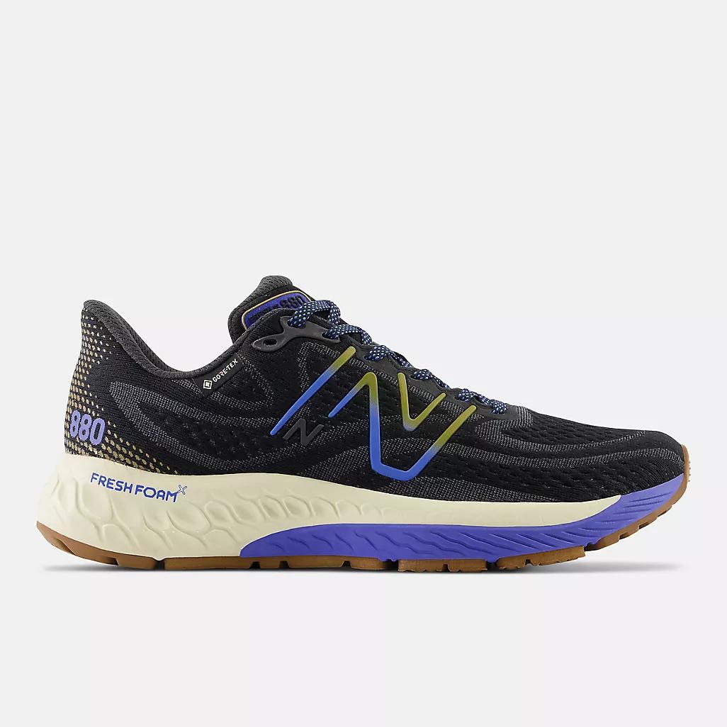 Giày New Balance Fresh Foam X 880V13 Gore-Tex Nữ Màu Đen Xanh Dương