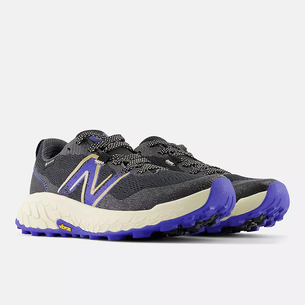 Giày New Balance Fresh Foam X Hierro V7 Gore-Tex Nữ Màu Đen Xanh Dương