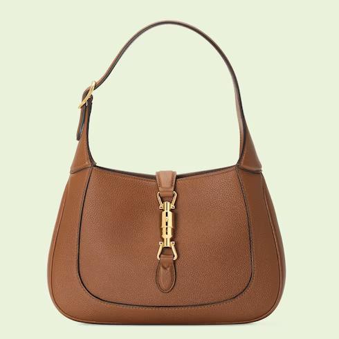 Túi Gucci Jackie 1961 Small Natural Grain Bag Nữ Màu Nâu