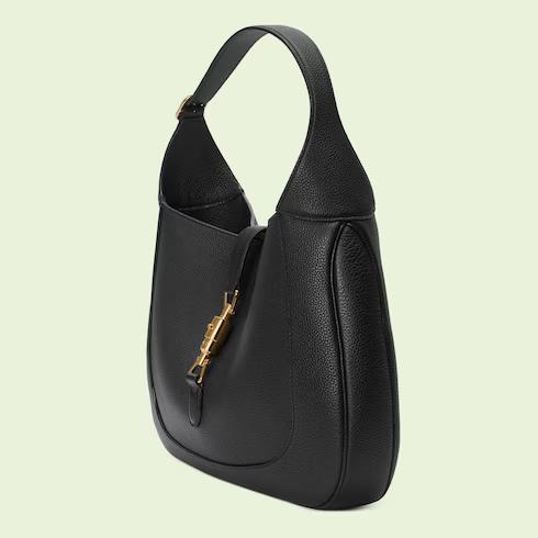 Túi Gucci Jackie 1961 Medium Natural Grain Bag Nữ Màu Đen