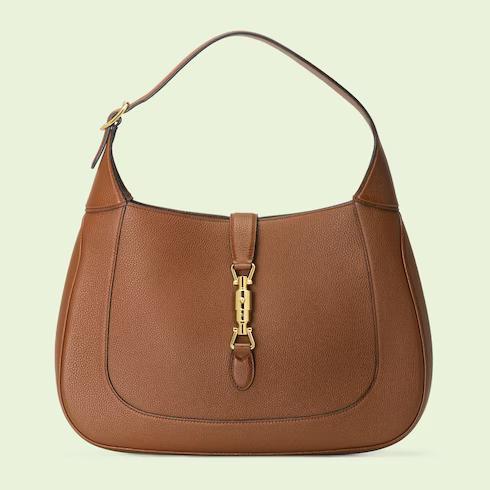 Túi Gucci Jackie 1961 Medium Natural Grain Bag Nữ Màu Nâu