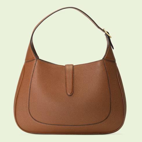 Túi Gucci Jackie 1961 Medium Natural Grain Bag Nữ Màu Nâu