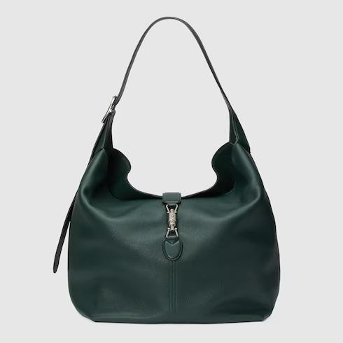 Túi Gucci Jackie 1961 Medium Shoulder Bag Nữ Màu Xanh Lá Cây Đậm