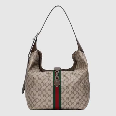 Túi Gucci Jackie 1961 Medium Shoulder Bag Nữ Màu Be Nâu