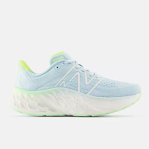 Giày New Balance Fresh Foam X More V4 Nữ Màu Trắng Xanh Da Trời