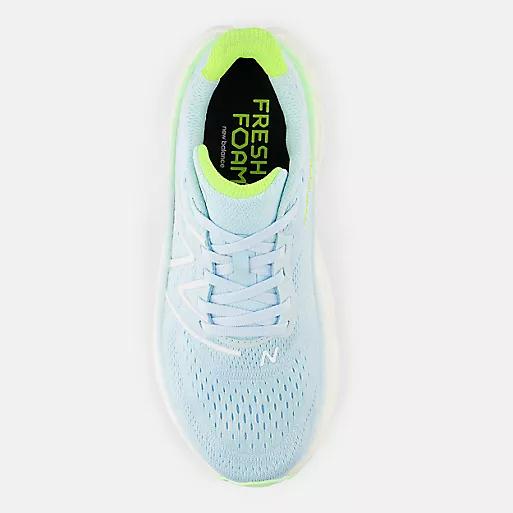 Giày New Balance Fresh Foam X More V4 Nữ Màu Trắng Xanh Da Trời