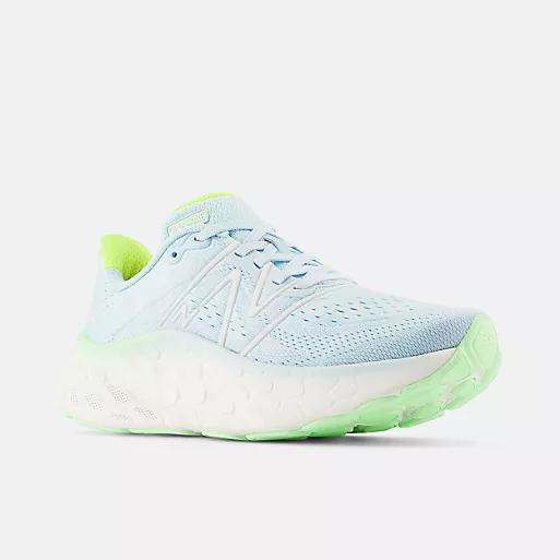 Giày New Balance Fresh Foam X More V4 Nữ Màu Trắng Xanh Da Trời