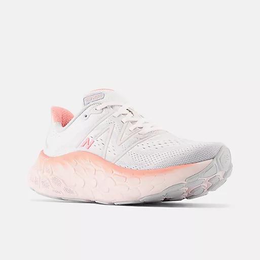 Giày New Balance Fresh Foam X More V4 Nữ Màu Trắng Hồng