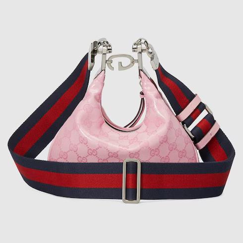 Túi Gucci Attache Small Shoulder Bag Nữ Màu Hồng