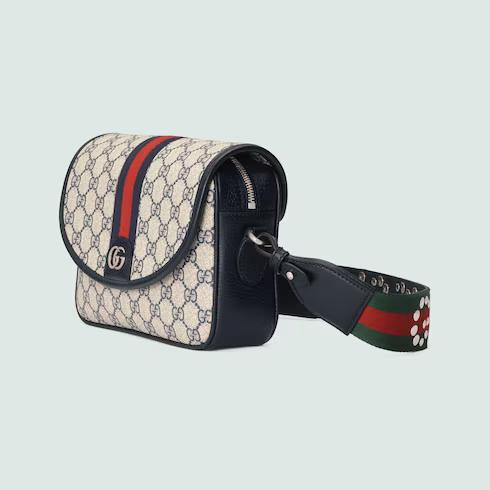 Túi Gucci Ophidia Gg Mini Shoulder Bag Nữ Màu Be Xanh