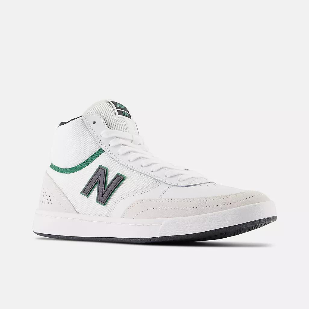 Giày New Balance Nb Numeric 440 High Nữ Màu Trắng Xanh Đen