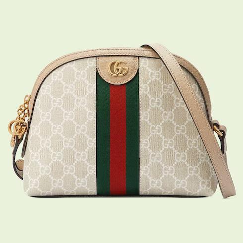 Túi Gucci Ophidia Gg Small Shoulder Bag Nữ Màu Trắng Vuông