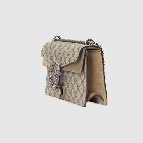 Túi Gucci Dionysus Small Rectangular Bag Nữ Màu Nâu Be