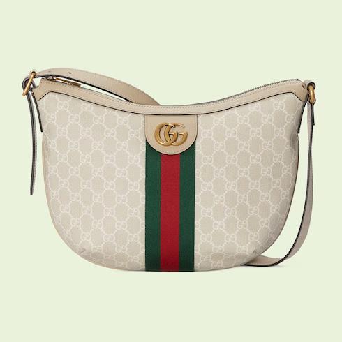 Túi Gucci Ophidia Gg Small Shoulder Bag Nữ Màu Trắng Be