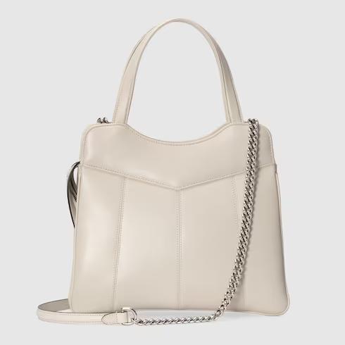 Túi Gucci Petite Gg Small Tote Bag Nữ Màu Trắng