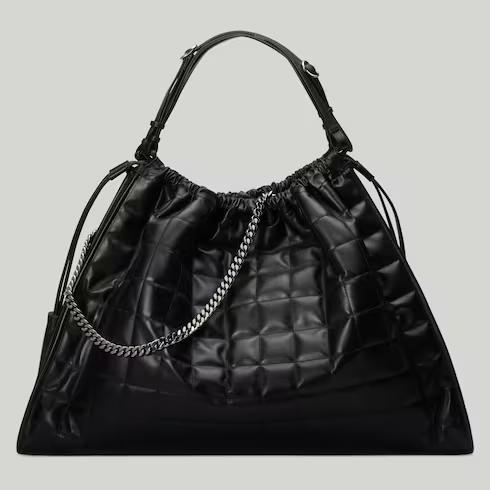 Túi Gucci Deco Large Tote Bag Nữ Màu Đen