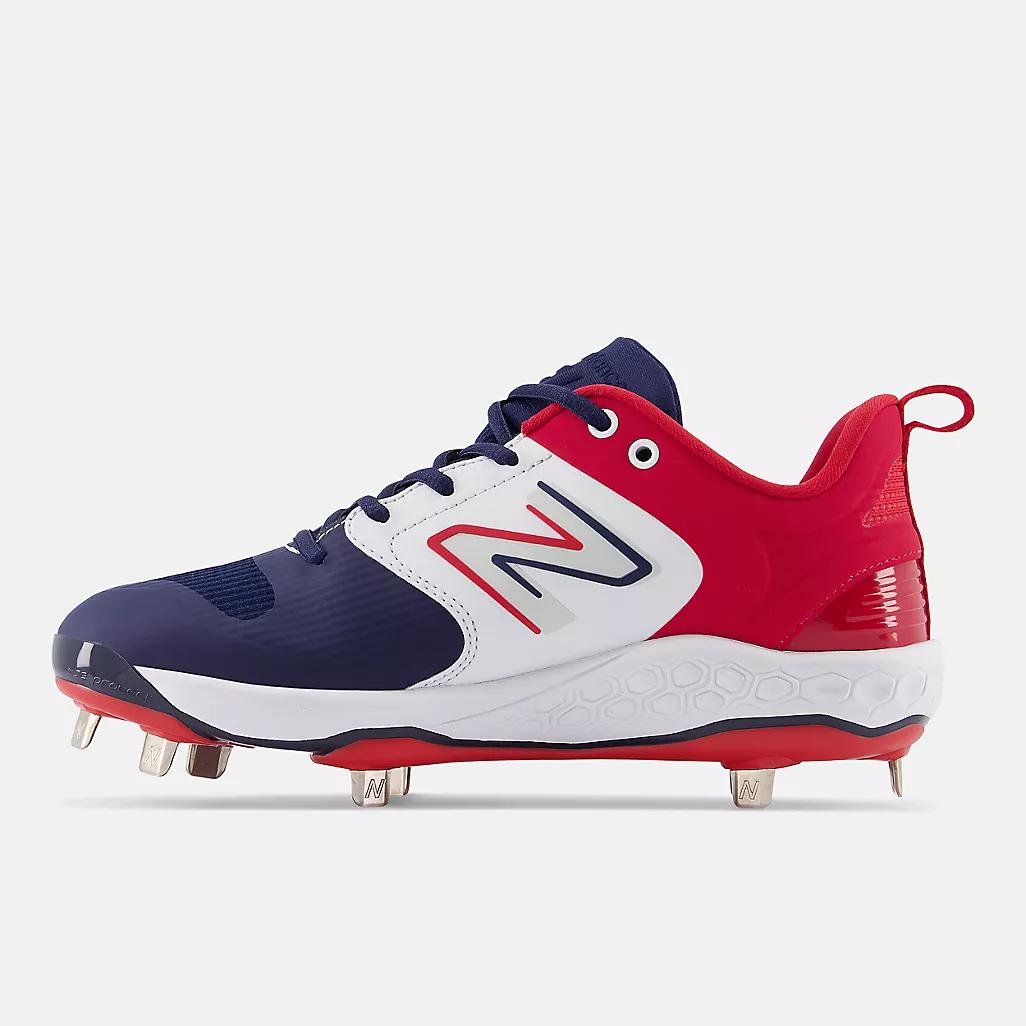 Giày New Balance Fresh Foam X Velo V3 Metal Nữ Màu Đỏ Xanh Dương