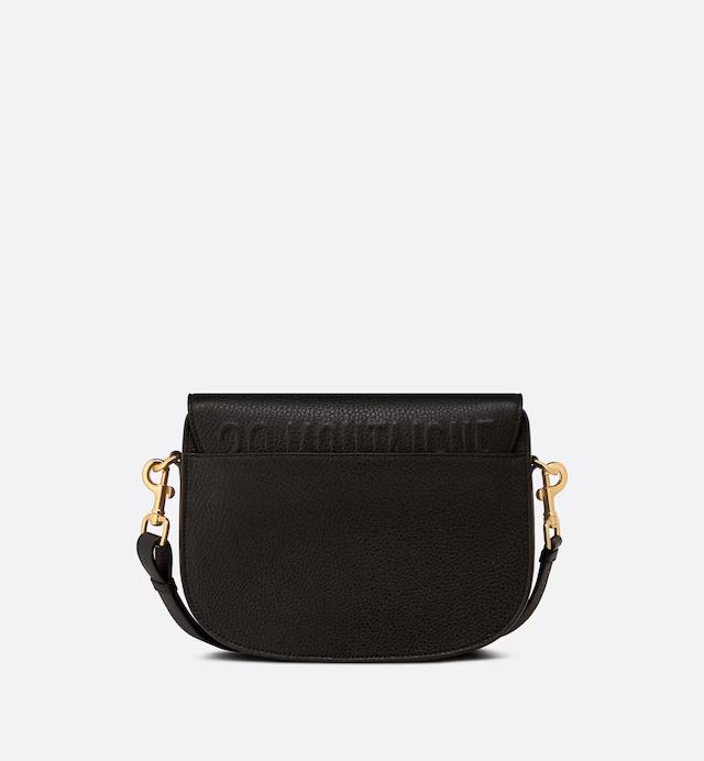 Túi Dior Medium Dior Bobby Bag Black Grained Calfskin