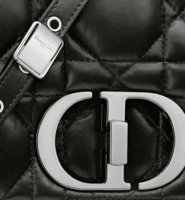 Túi Dior Large Dior Caro Bag Black Quilted