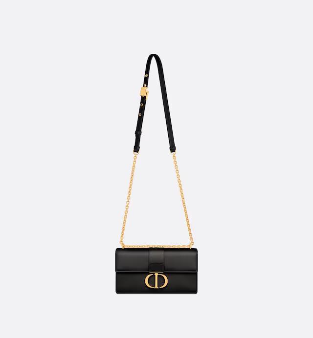 Túi Dior 30 Montaigne East-West Bag With Chain Black