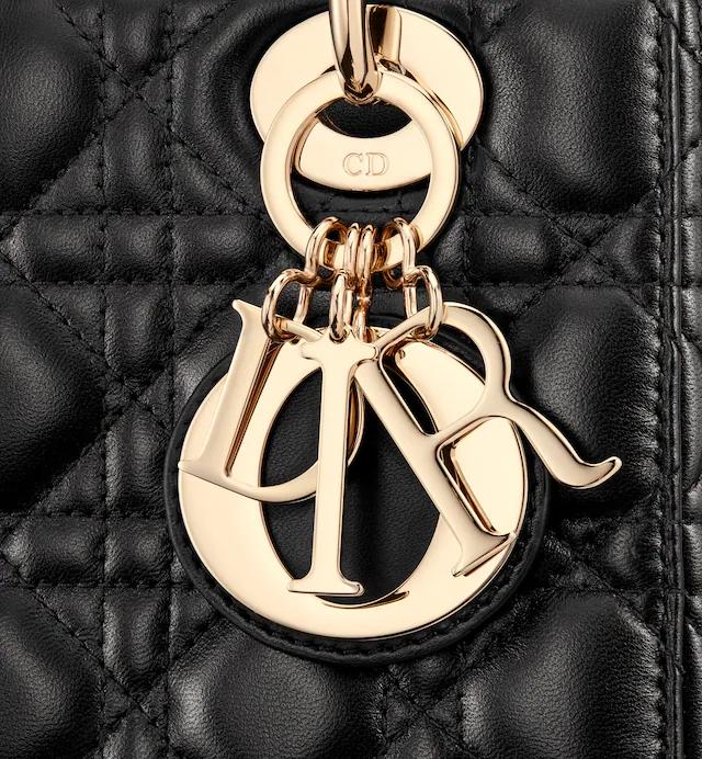 Túi Dior Small Lady Dior My ABCDior Bag Black