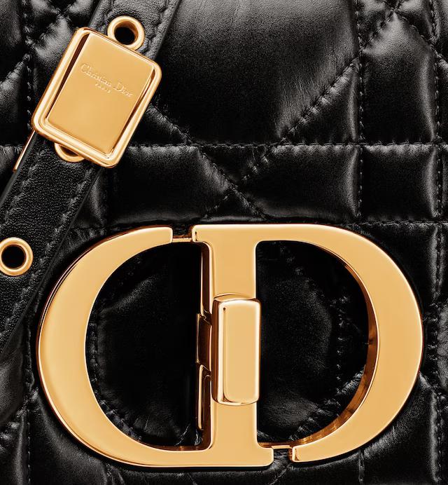 Túi Dior Small Dior Caro Bag Black Quilted