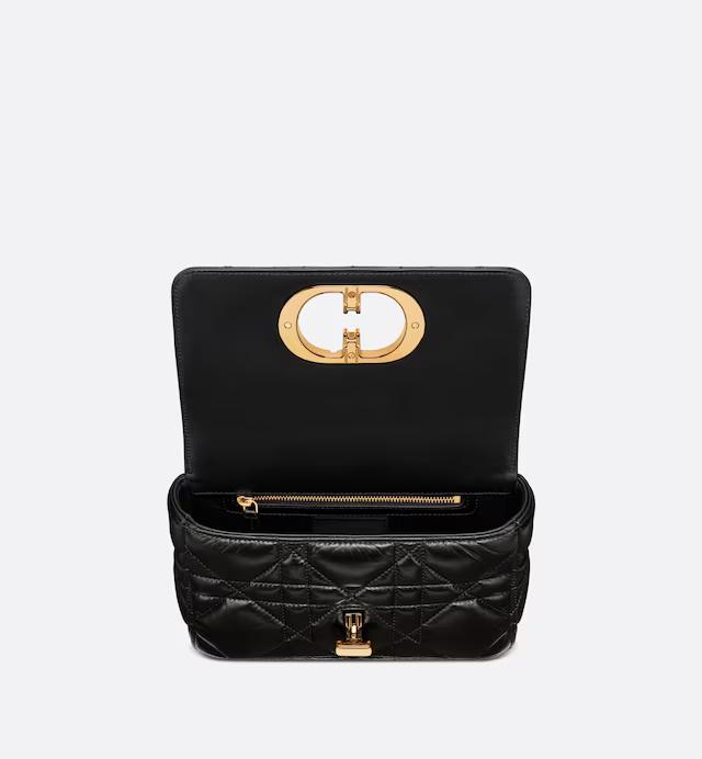 Túi Dior Small Dior Caro Bag Black Quilted